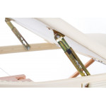 RestPro Classic Oval 3 Cream Κρεβάτι "LUX" Κλίνη Μασάζ Φυσικοθεραπείας Βαλίτσα Ξύλινο
